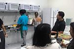 Experiência  no curso de Nutrição com o Secretário Sr. André Fraga