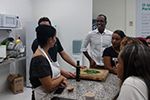 Experiência  no curso de Nutrição com o Secretário Sr. André Fraga
