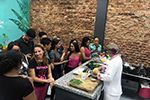 Experiência  no curso de Nutrição com o Secretário Sr. André Fraga