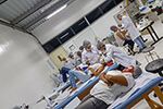 Vivência prática com voluntárias é motivo de gratificação para discentes de Estética e Cosmética