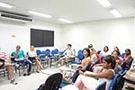 Visita do Prof. Dr. Jader Souza, PHD em Aprendizagem Organizacional aos Alunos de Administração Matutino.