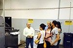 Alunos do Centro Universitário de Salvador – UNICEUSA visitam parque gráfico da EGBA