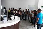Visita do primeiro semestre de enfermagem ao museu nacional de enfermagem