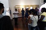 Visita do primeiro semestre de enfermagem ao museu nacional de enfermagem