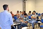 Alunos do curso de Publicidade e Propaganda recebem visita de Lucas Cohn e Júlio Nunes
