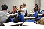 Alunos do curso de Publicidade e Propaganda recebem visita de Lucas Cohn e Júlio Nunes