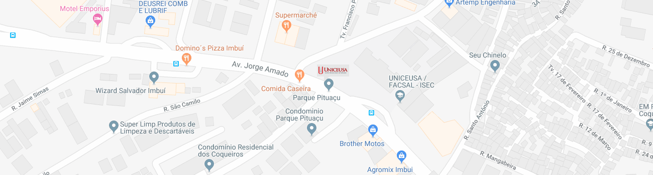 Mapa do UNICEUSA